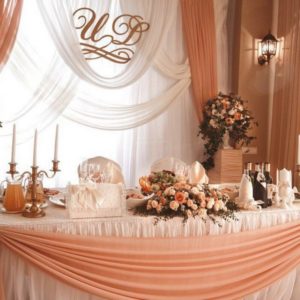 Декор столов на свадьбу - на заказ - Москва
