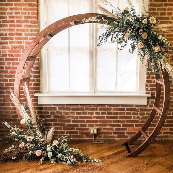 Свадебная арка: 30 идей, как украсить арку из дерева | WedWed